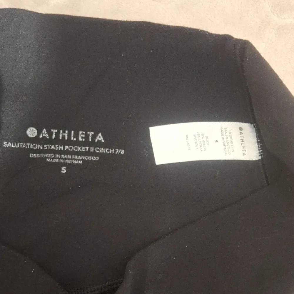 Athleta Black High-Waisted Leggings - Picture 7 of 7